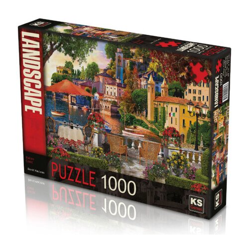 Puzzle 1000 delova italijanska obala ( 32514 ) Slike