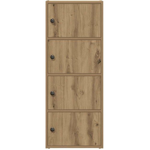  Regal za knjige boja hrasta 40x24x102 cm konstruirano drvo Slike