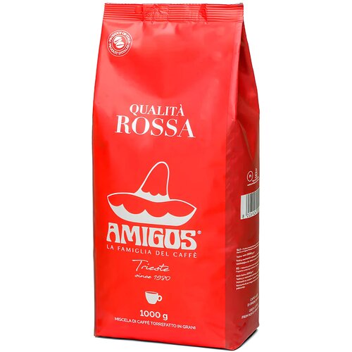 Amigos Caffè espresso kafa u zrnu Qualità Rossa 1kg Cene