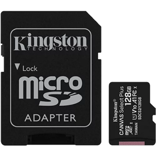 Kingston 128GB micSDXC Canvas SelectPlus SDCS2/128GB