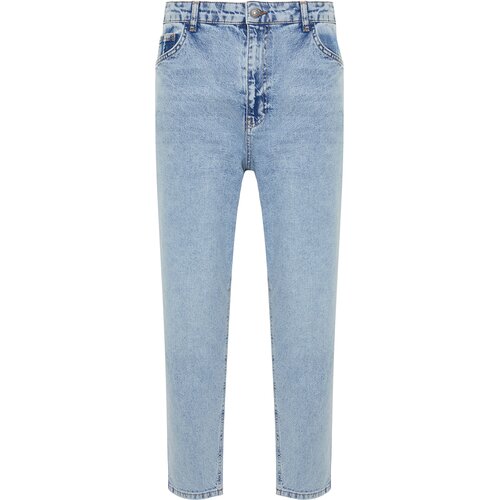 Trendyol Men's Blue Loose Fit Jeans Jeans Pants Slike