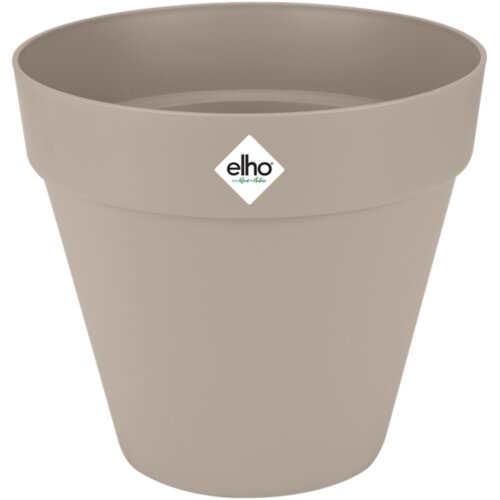 ELHO cvetlični lonec loft urban rund s kole&amp;scaron;čki 60 cm - gobasto bež Slike