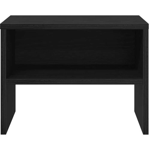  Noćni ormar Crni hrast 40 x 40 x 30 cm Konstruirano drvo Slike