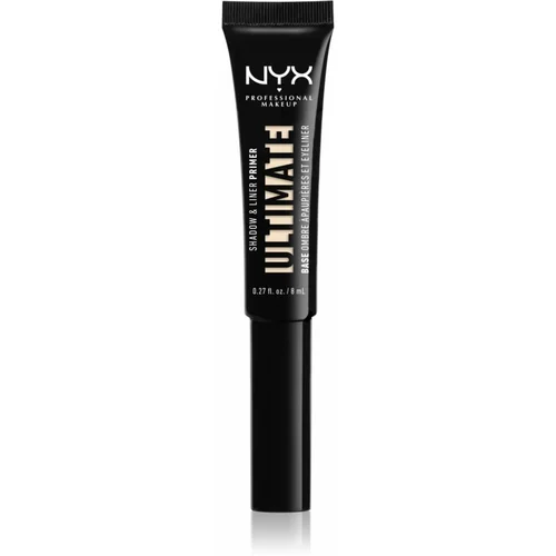 NYX Professional Makeup Ultimate Shadow and Liner Primer podlaga za senčila za oči odtenek 01 - Light 8 ml