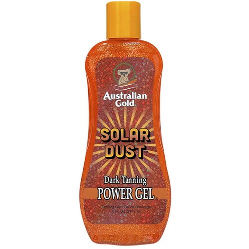 Australian Gold SOLAR DUST DARK TANNING Power Gel 236 ml Slike