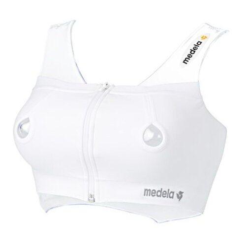 Medela grudnjak za lak&amp;scaron;e izdajanje, vel. L, bijeli Slike