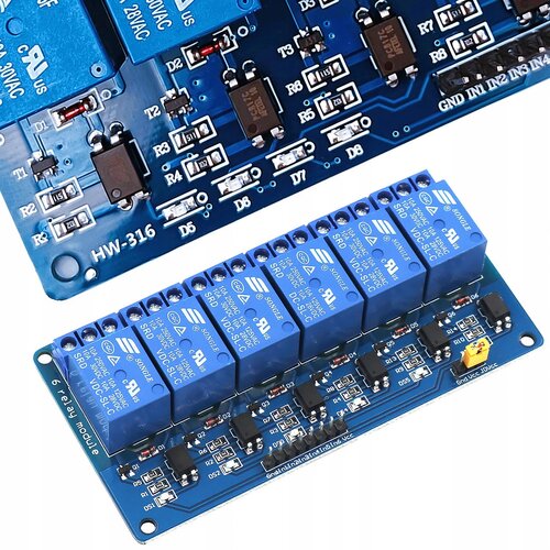 Rosfix 6-kanalni relejski modul 24v Arduino, (21656612) Cene