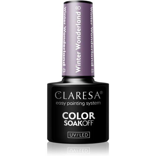 Claresa SoakOff UV/LED Color Winter Wonderland gel lak za nohte odtenek 8 5 g Cene