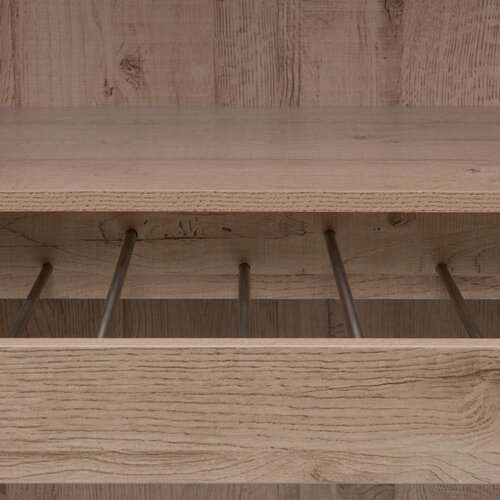 Casa Selecci&amp;oacute;n Odprta modularna garderobna omara v hrastovem dekorju v naravni barvi 60x180x45 cm Modular &amp;ndash; Slike