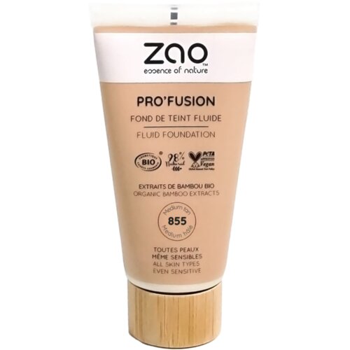 Zao Pro'Fusion Fluid Foundation - 855 Medium Tan Cene