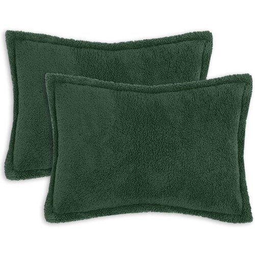  Presvlaka za jastuk 2 pcs HOUTEN Tamnozelena 40 x 60 cm Bouclé Cene