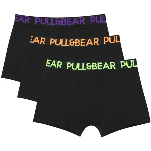 Pull&Bear Boksarice kivi / svetlo lila / oranžna / črna