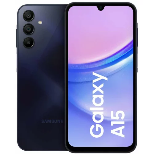 Samsung Pametni telefon Galaxy A15 6.5" 4Gb/128Gb Dual Sim temno moder, (21157491)