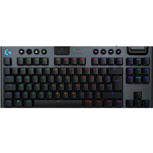 Logitech &amp;quot;G915 X LIGHTSPEED TKL Wireless Gaming Keyboard Black (DE)&amp;quot; Slike