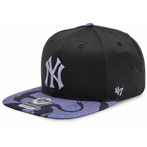 47 Brand Kapa s šiltom Mlb New York Yankees Enamel Twist Tt '47 Captain B-ENLCP17CTP-BK Black