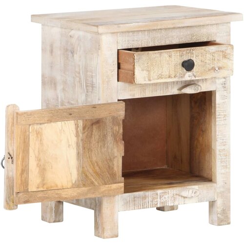 Maison Chic Nočna omarica - Nočna miza 40x30x50 cm robusten akacijev les, (21687301) Slike