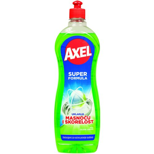 Axel super formula tečnost za pranje posuđa, jabuka, 900 ml Cene