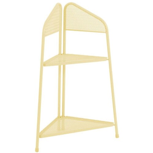 Garden Pleasure Žuta metalna kutna polica za balkon MWH, visina 100 cm Cijene