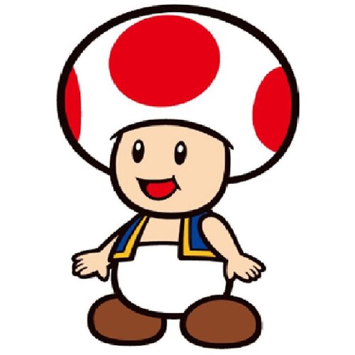 Nintendo Super Mario Bros Toad 3D cushion Cene