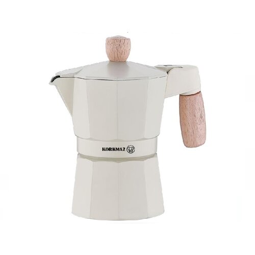 Korkmaz kafetijera Moka A5571, 3 šoljice, 150ml - bijela Cijene