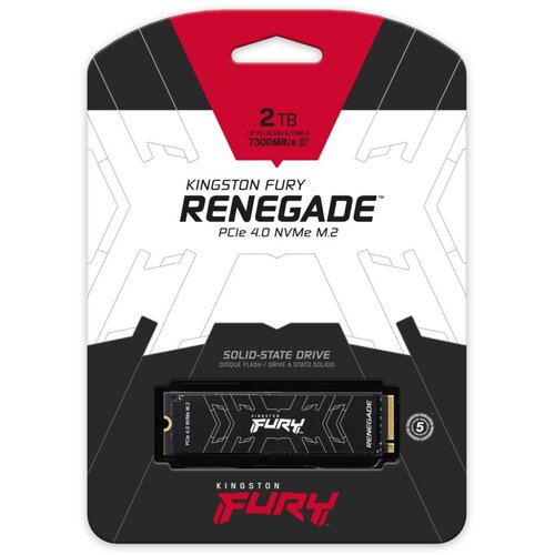Kingston SSD 2TB NVMe M.2Fury Renegade, PCIe 4.0R/W : 7300/7000MB/s Cijene