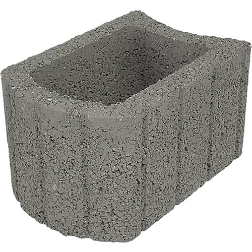 x večnamenski robnik (siv, beton, 33 x 24 x 20 cm)