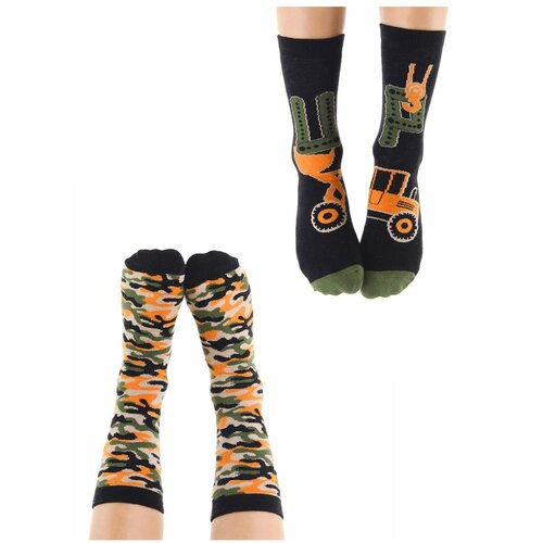 Mushi Up Dozer Boys 2 Pieces Socks Set Slike