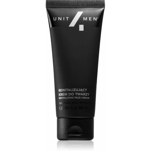 Unit4Men Revitalizing face cream revitalizacijska krema za obraz Citrus and Musk 50 ml