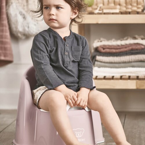 BABYBJORN kahlica Potty Chair Powder pink/White Slike