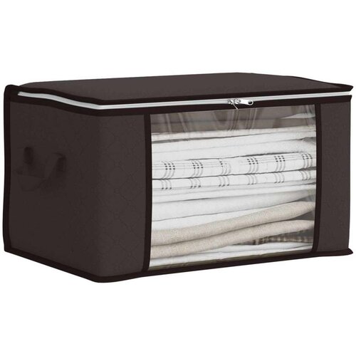  Kutija za pohranu s prozirnim bočnim oknom 2 pcs Antracit - Antracit 2 70 x 40 x 18 cm Slike