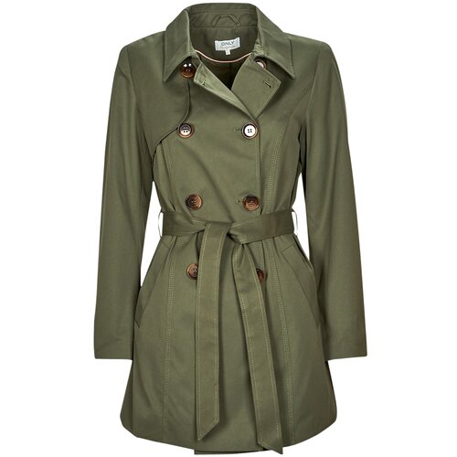 Only ONLVALERIE TRENCHCOAT Kaki Slike