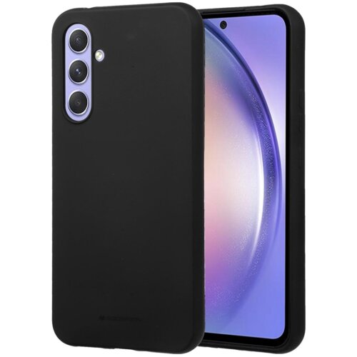 Goospery soft feeling silikonski ovitek za samsung galaxy A54 - črn Slike