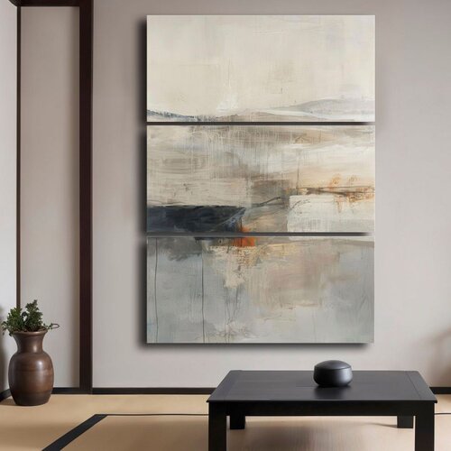 WALLXPERT 3P14869C007 Multicolor Decorative Canvas Painting (3 Pieces) Cene