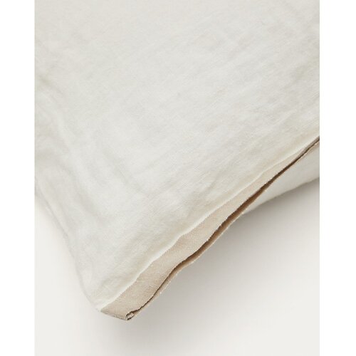 Kave Home Lanena prevleka za blazino 50x50 cm Suerta &amp;ndash; Slike
