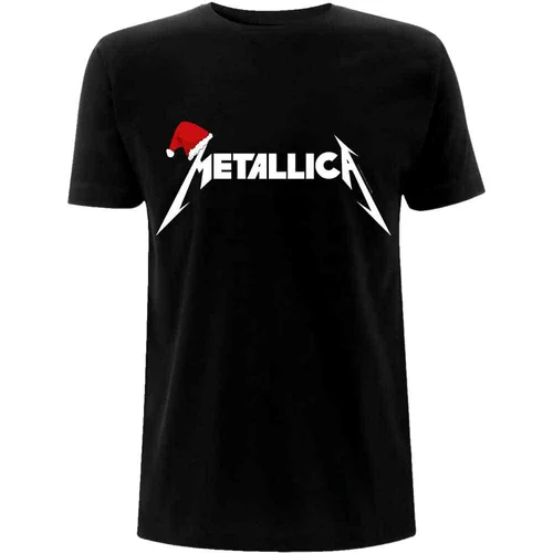 Metallica Košulja Santa Hat Logo Black M