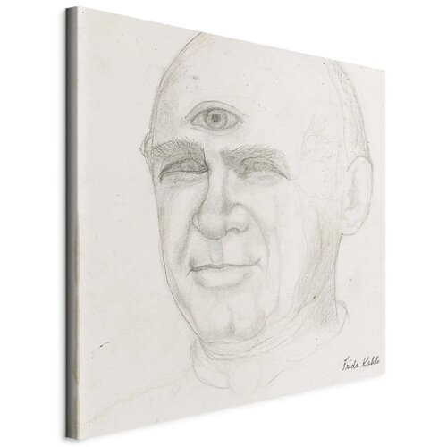  Slika - Frida Kahlo – Portrait of Nacho Aguirre 60x60 Standard Cene