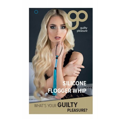 Guilty gp silicone flogger whip blue Slike