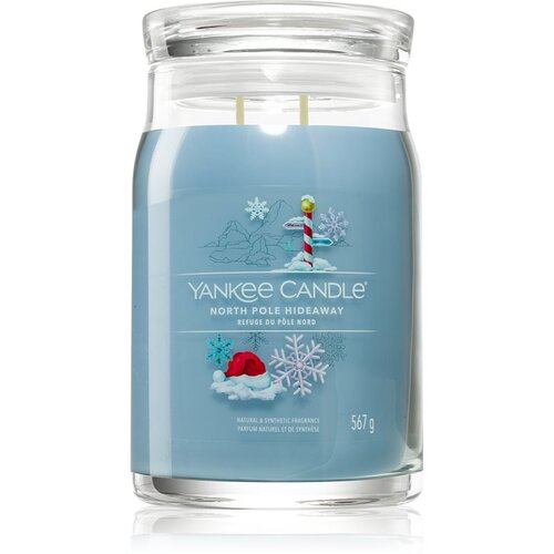 Yankee Candle Mirisna sveća NORTH POLE HIDEAWAY velika 567g 60-90 sati Cene