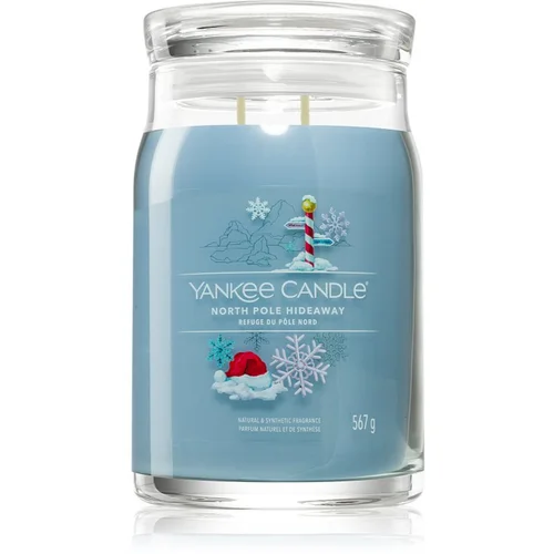 Yankee Candle North Pole Hideaway dišeča sveča 567 g