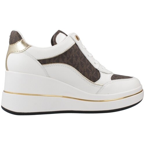 Michael Kors HAYES WEDGE TRAINER Bijela Slike