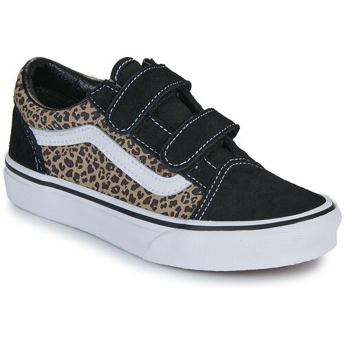 Vans Nizke superge Old Skool V LEOPARD Črna Slike