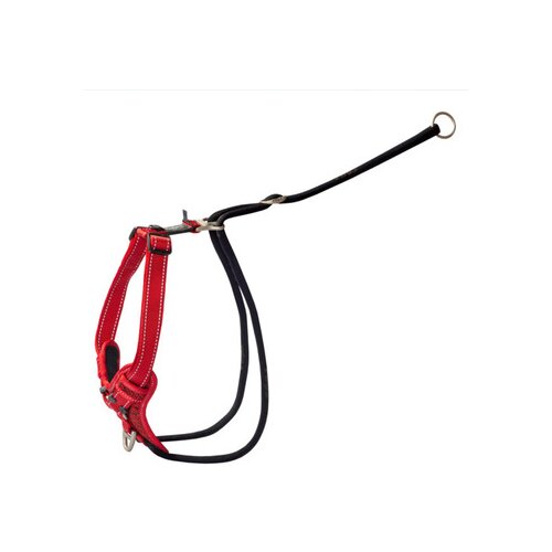 Rogz utility am za pse stop pull tuig, xl, crveni Cene