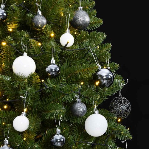  Umjetno božićno drvce 300 LED sa &amp;scaron;arkama i kuglicama 300 cm Slike