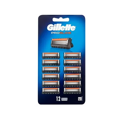 Gillette ProGlide nadomestne britvice 12 ks za moške