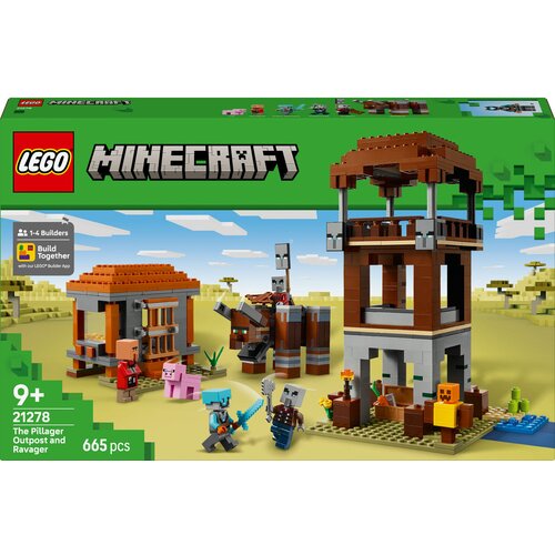 Lego LEGO&amp;reg; Minecraft&amp;reg; - Predstraža pilidžera i ravadžer (21278) Slike
