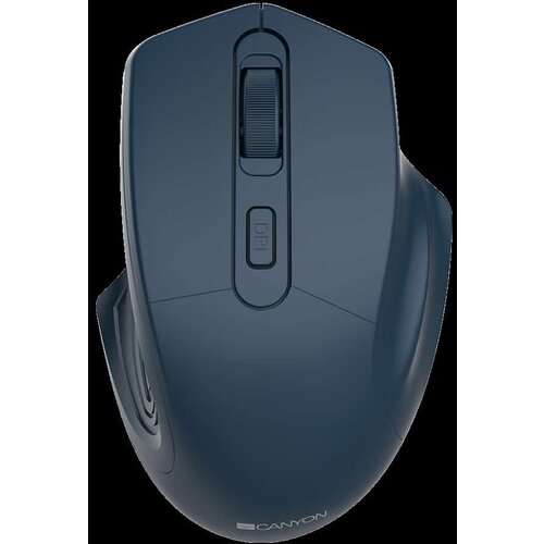 Canyon MW-15 2.4GHz Wireless Optical Mouse with 4 buttons DPI 800/1200/1600 Dark Blue 115*77*38mm 0.064kg Slike