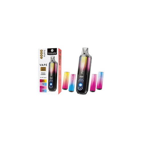 Umbrella 4000 Puffs Twist 4u1,Peach Cherry Cijene