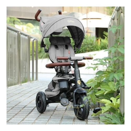 Coccolle Qplay Rito Deluxe sklopivi Tricikl Sivi ( 10319 ) Slike