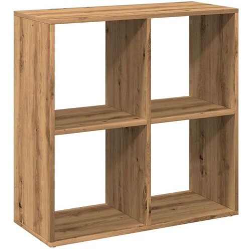 VidaXL Pregrada / regal za knjige boja hrasta 69,5x29x69,5 cm drveni Slike