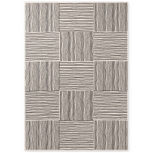 Ted Baker Črna/kremno bela notranja in zunanja preproga 120x170 cm Haringey Nightingale &ndash; Cene